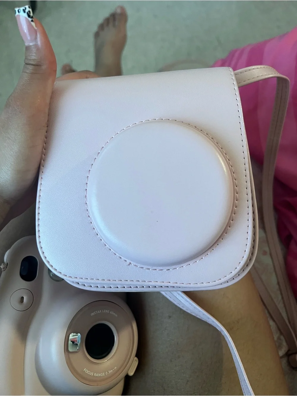 Instax Mini 11 Instant Camera - Pastel Pink